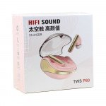 Wholesale TWS In Ear Bluetooth Wireless Headphone Earbuds Gaming Headset Stereo Sound P60 for Universal Cell Phone And Bluetooth Device (Hot Pink)